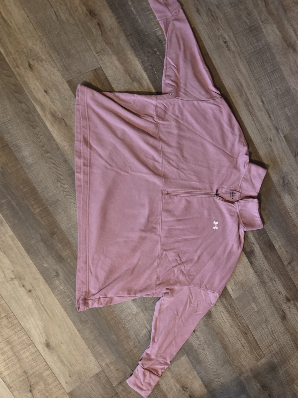 Under Armour Women’s Quarter Zip- Dusty Pink